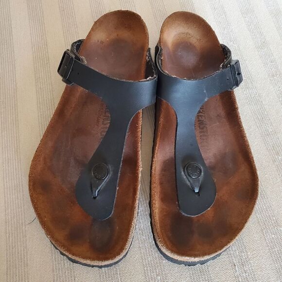 BIRKENSTOCK Women's black sandals Sise 40 - Picture 2 of 10